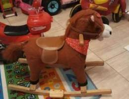 Wooden Rocker Horse