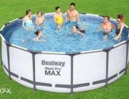 New bestway pool size 488x122 cm full pack...