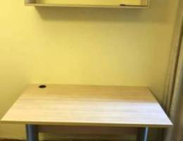 Desk, Shelf, Drawers