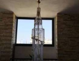 Chrystal chandelier - ØªØ±ÙŠØ§ ÙƒØ±ÙŠØ³ØªØ§Ù„ Ø·ÙˆÙŠÙ„Ø©