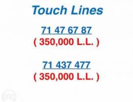 touch recharge lines