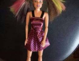 TERESA RAINBOW HAIR Mattel used good doll,...