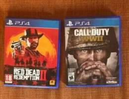 Red Dead ll and COD WW2