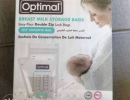 Optimal breast milk storage bags