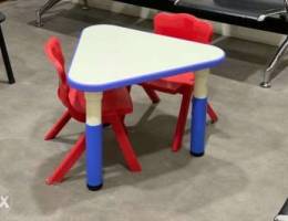 Table with 2 chairs