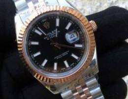 Rolex datejust two tone rosegold