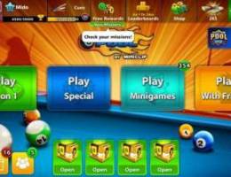 8 ball pool account