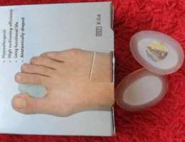 Toe separator silicone