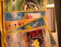 Japanese mint pokemon cards first edition