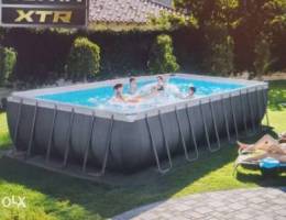 Intex pool used in a good condition 9*3.75...