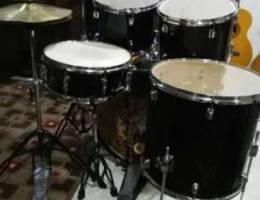 Dixon Choas 9PLY black drum kit