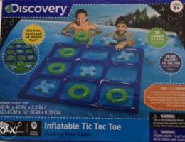 discovery pool game inflatable tic tac toe...