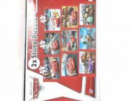 disney pixar cars 3xstory puzzle ages 4+ 3...