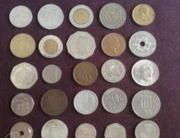 Set of Coins for collectors 25 nos.