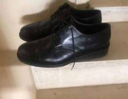 shoes 46 size leather black