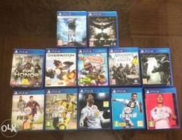 ps4 games (12 games)