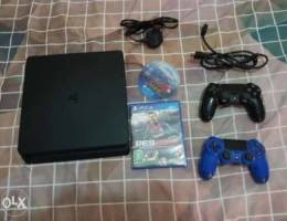 ps4 slim 500Gg ma3a 2 cd 2control