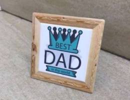 Dad plaque