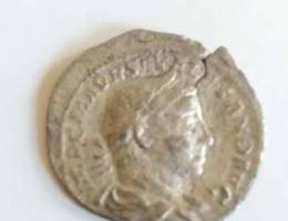 Ancient Roman Silver Coin for Emperor Cara...