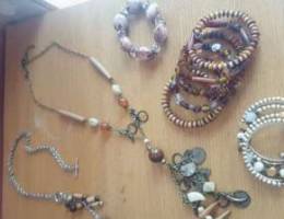 Women's necklaces and bracelets