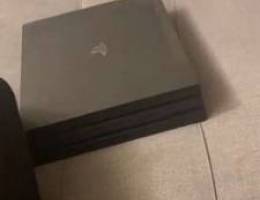 Ps4 pro with controller and 2 games