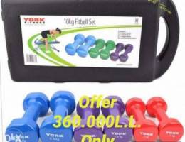 Yora Fitness 10kg Fitbell set