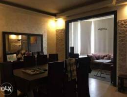 A furnished 150 m2 apartment with a city v...