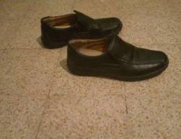 Very Comfortable Real Leather Black Shoes ...