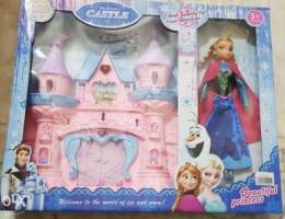 Frozen castle + Anna