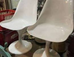 Pair of Midcentury fiberglass chairs