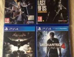 ps4 games.. judgment and many more..