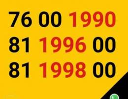 Special for 1990 and 1996 and 1998