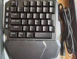 Mechanical keyboard one handed