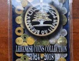 Lebanese coins collection