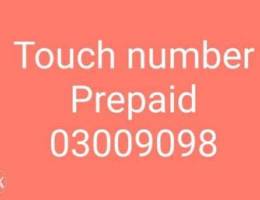 Prepaid touch