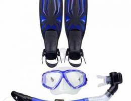 Spider Pattern Snorkeling Kit with Goggles...