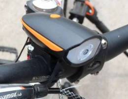 Bicycle front light + bell charging by usb...