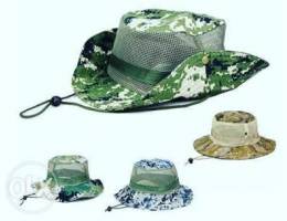 Camouflage hat at a good price