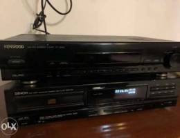 Ampli kenwood cd player denon