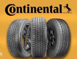 2 continental tires in excellent condition...