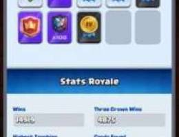 Clash Royale account fully maxed 250$ 6500...