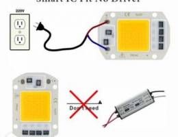 Led cob 220v 50w no driver needed warmwhit...