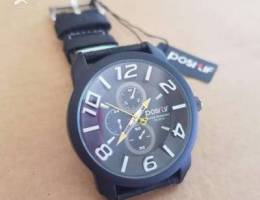 POSITIF brand men watch 46 mm with leather...