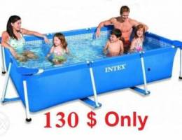 260 x 160 x 65 cm intex pool 130 dollars Ù…...