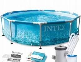 Beach side pool intex 3.05 x 76 cm + filte...