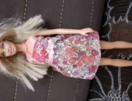 Barbie doll pink dress