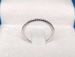 White 18k Gold Ring