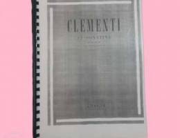 Clementi 12 Sonatine Printed Book