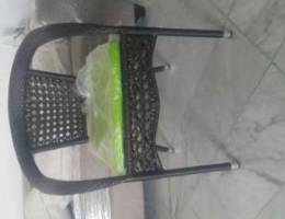 Razin table and four chairs set, there is ...