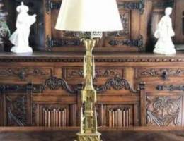 lampadaire cuir